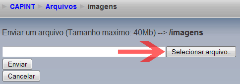 Enviando um Arquivo para o Moodle