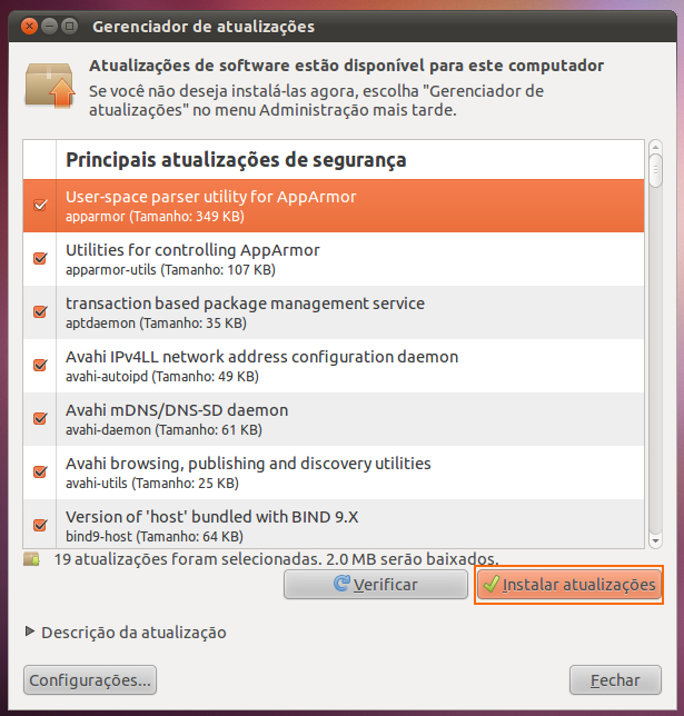 atualizando ubuntu