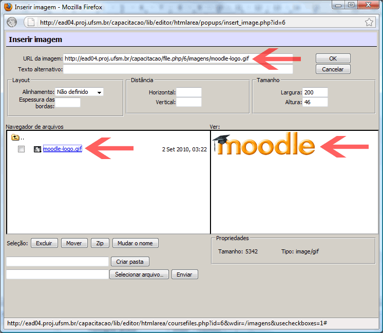 Arquivo Enviado ao Moodle